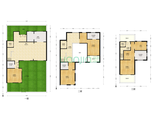 法兰西世家(别墅) 5室1厅4卫 391平方