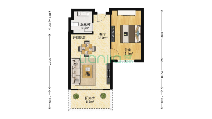 湾里区罗马假日二手房实景图