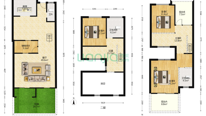 明发明博小镇二手房实景图
