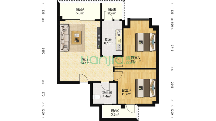泰逸家园二手房实景图