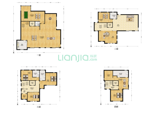 金地格林世界(元墅) 9室1厅5卫 415平方
