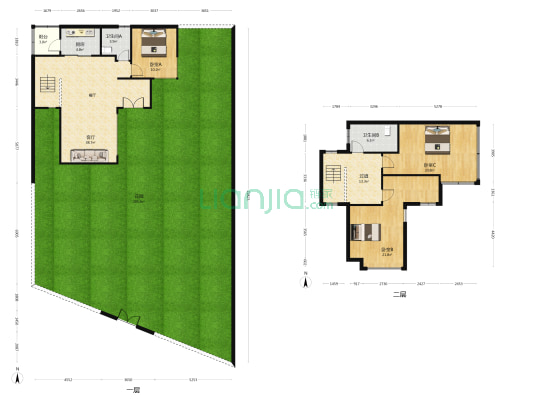 黑龙滩长岛国际旅游度假区 3室1厅2卫 125平方