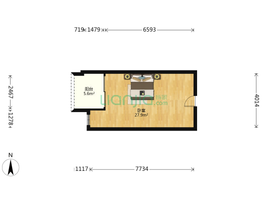 天盈摩咖 1室0厅0卫 46平方