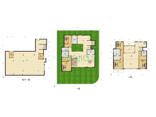 天房留风园 5室1厅5卫 576平方