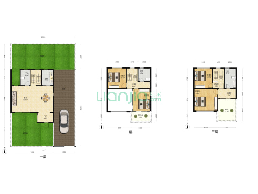 大华·锦绣海岸Ⅲ 4室1厅3卫 155平方