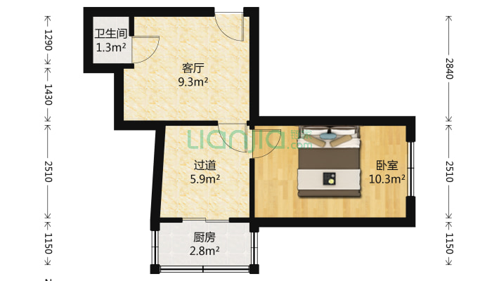 四街大院胡同二手房实景图