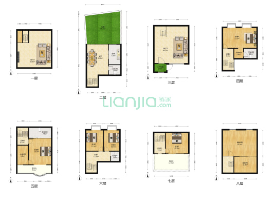 泰源新居 5室3厅4卫 294平方
