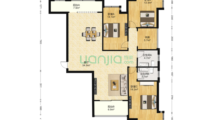 安澜雅居二手房实景图