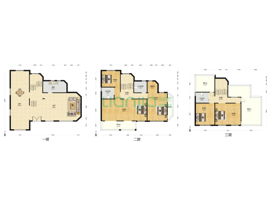 金城花园 5室2厅3卫 531平方