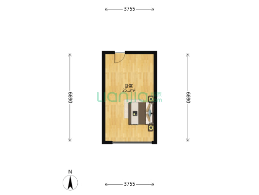 番禺招商金山谷意库 1室0厅0卫 40平方