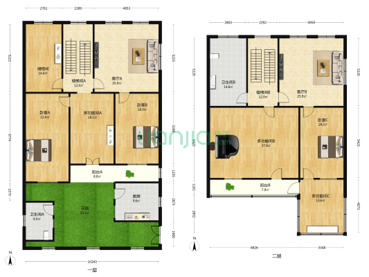 东关社区五组 6室2厅2卫 177平方
