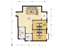 老城区.四中，南关户口，可塑性强 简单装修-涿州汇元新天地户型图