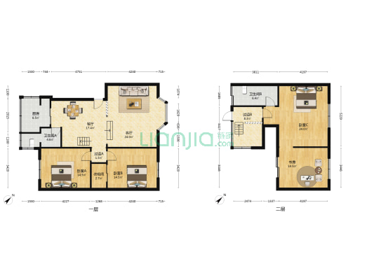 武阳花苑 4室2厅2卫 146平方