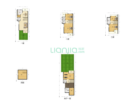 廣潤翰城 5室2厅6卫 410平方