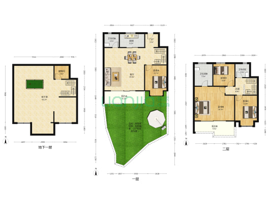 龙湖山与城 4室1厅3卫 245平方