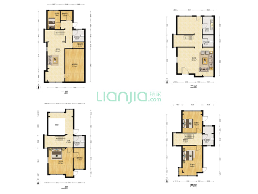 逸景盛熙城 4室2厅4卫 299平方