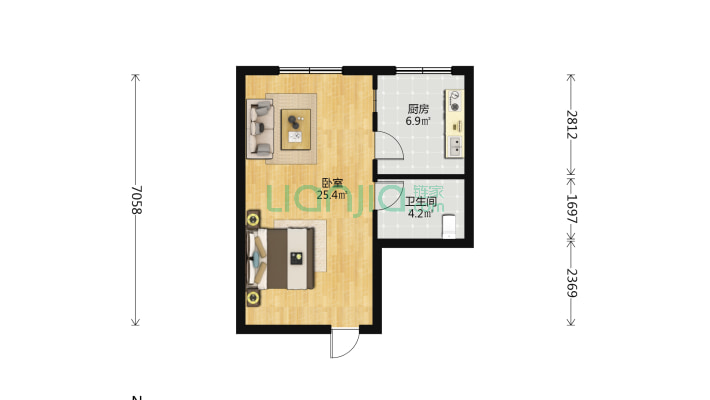 胜利街北路一巷6号二手房实景图