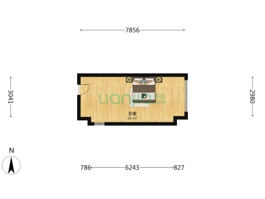 源上湾映江南 1室0厅0卫 40平方
