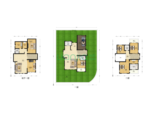首开璞瑅墅 6室2厅4卫 334平方