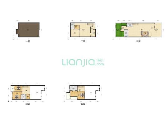 万科悦府 3室1厅4卫 194平方