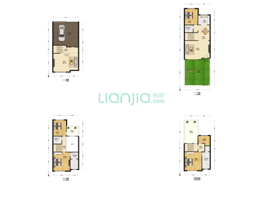 牛驼温泉孔雀城御玺泉境 4室3厅4卫 186平方