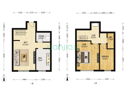 榕洋金城 1室1厅1卫 99平方