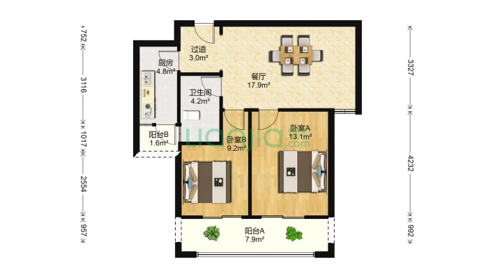 佳源名人国际二手房实景图