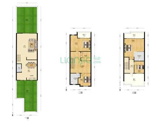 中邦城市美墅 6室2厅3卫 211平方