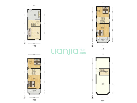 西大街六巷 4室1厅2卫 123平方