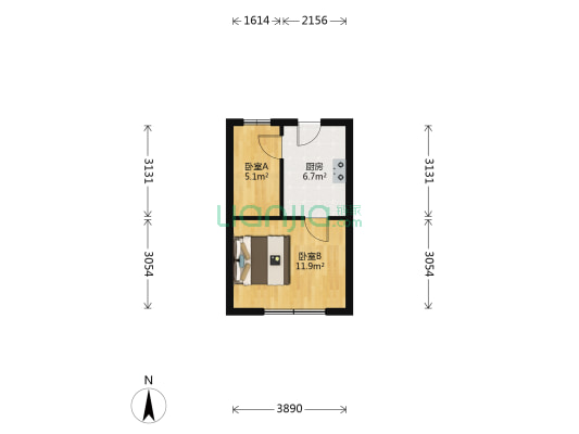 振五街 2室0厅0卫 31平方