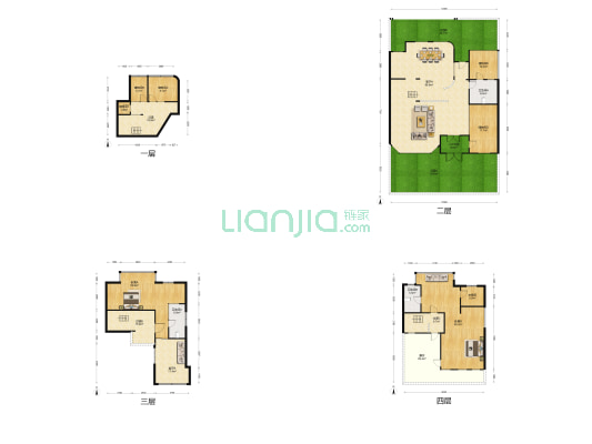 蜀山名筑 2室2厅3卫 261平方