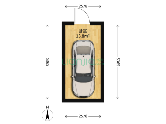 红星紫郡 1室0厅0卫 16平方