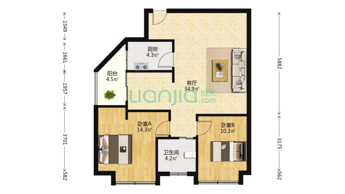 金涛鸿公馆二手房实景图