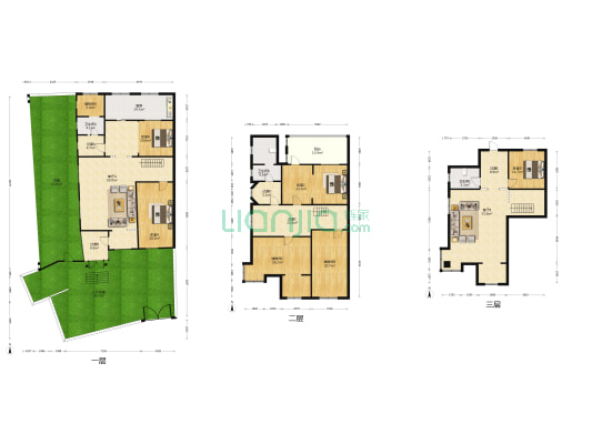 富贵园 4室2厅3卫 370平方