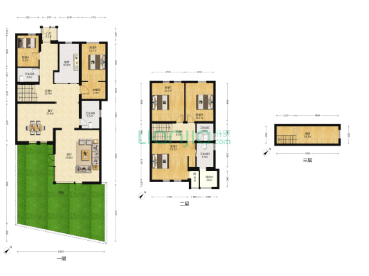 欧陆苑 5室2厅4卫 202平方