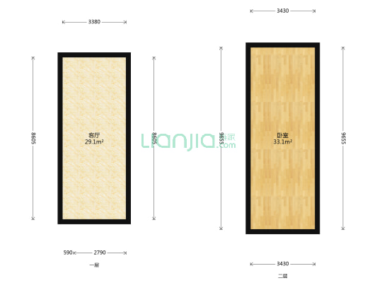 东安开运公馆 1室1厅0卫 45平方