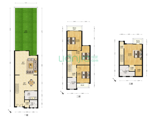 交大云堤 4室2厅3卫 206平方