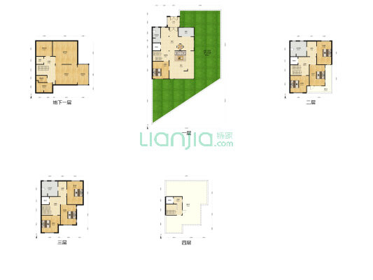 百家湖别墅花园 7室2厅3卫 343平方