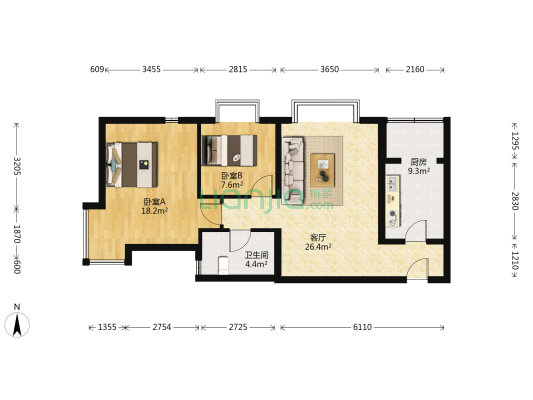 万科星园房源|户型图|小区车位|交通地址详情分析!