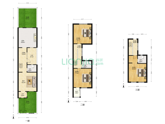 康怡城邦 3室1厅3卫 149平方