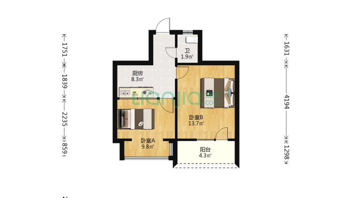 小巷新村二手房实景图