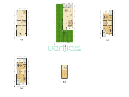 嘉利华府庄园八区 6室2厅5卫 229平方