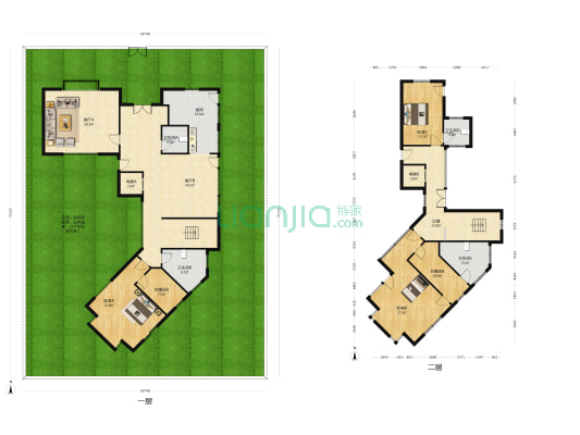 东山会 3室2厅4卫 435平方