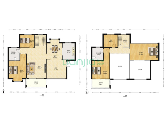 怡馨新寓 5室2厅2卫 220平方