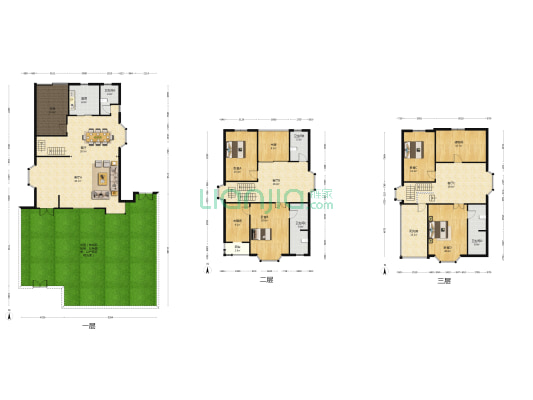云锦庄园 5室4厅4卫 310平方