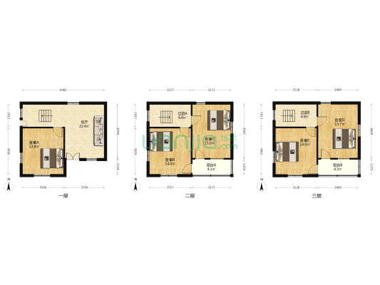 下敖巷 5室1厅0卫 96平方