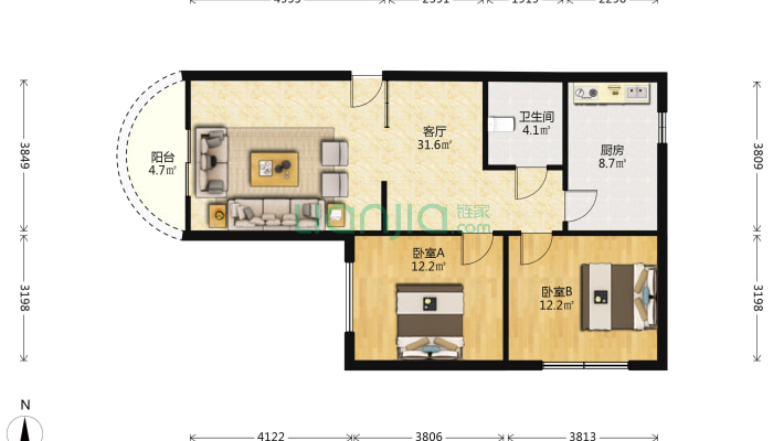 回澜大道西段71号二手房实景图