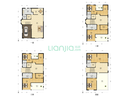 雅源阁小区 8室2厅7卫 450平方