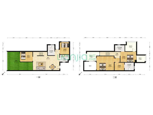 半山午后 4室1厅3卫 140平方
