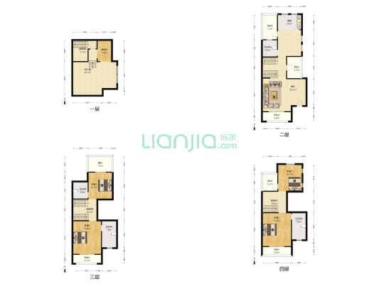 嘉利华府庄园七区 4室1厅4卫 245平方